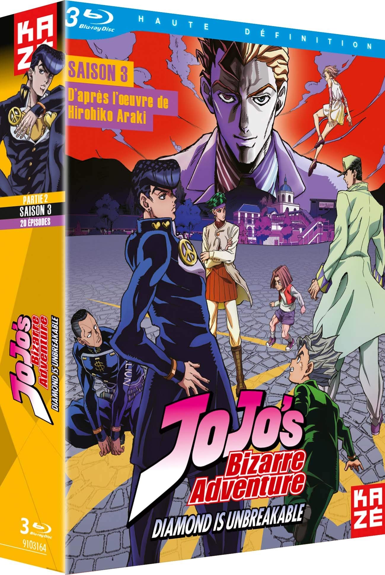 JOJO'S BIZARRE ADVENTURE - Saison 3 - Box 2/2 - BR [Blu-ray